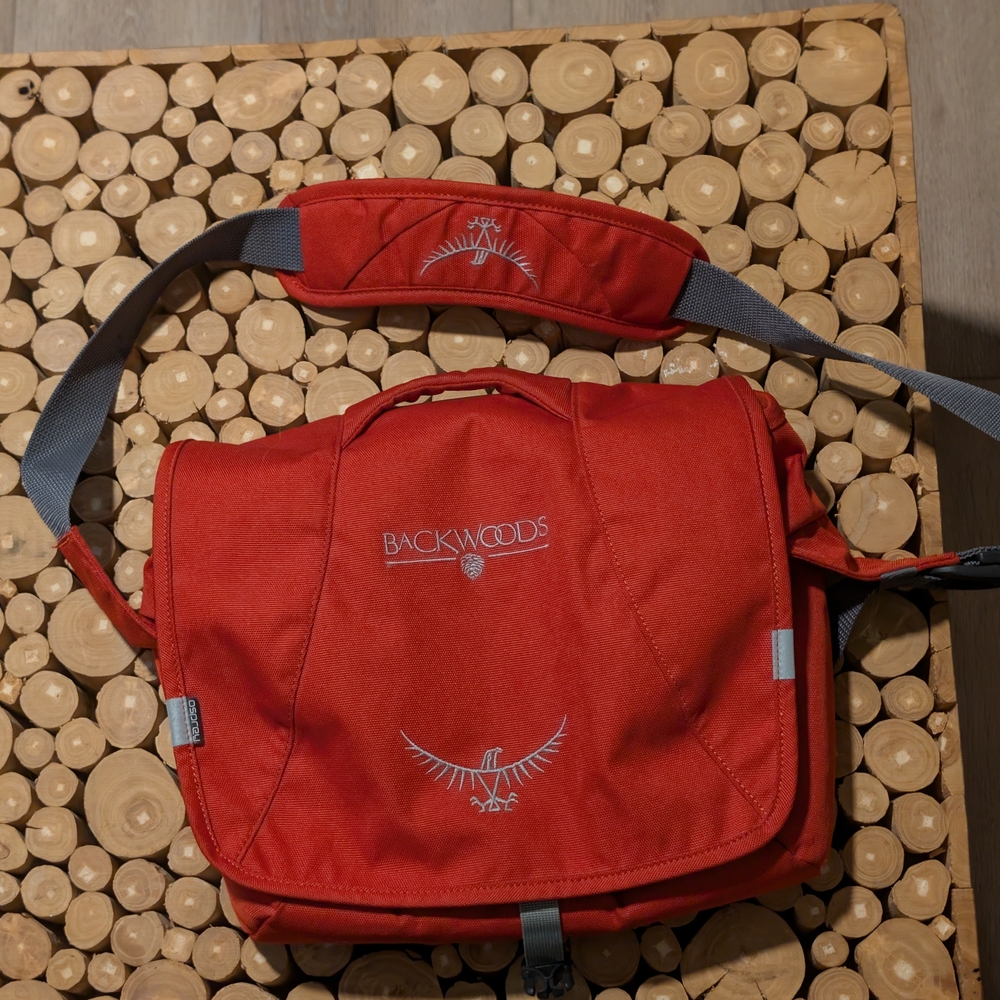 Red Messenger Bag
